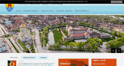 Desktop Screenshot of primaria-fagaras.ro
